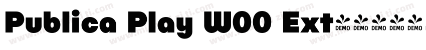 Publica Play W00 Ext字体转换